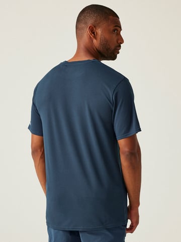 Regatta Funktionsshirt "Fingal Stretch" in Dunkelblau