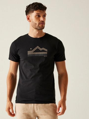 Regatta Shirt "Breezed V" in Schwarz