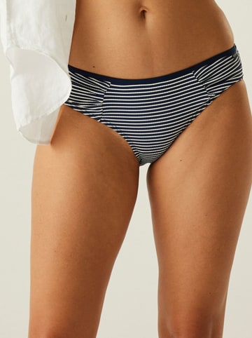 Regatta Figi bikini "Aceana" w kolorze granatowo-białym