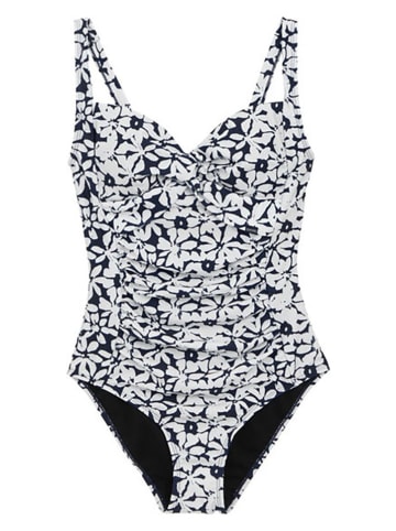 Regatta Badpak "Sakari" wit/donkerblauw