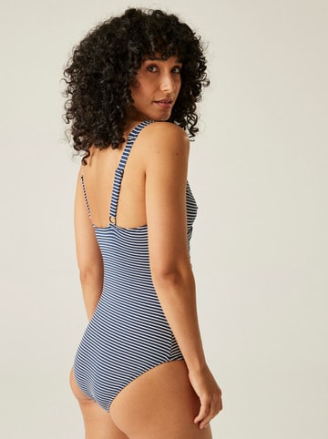 Regatta Badpak "Sakari" donkerblauw/wit