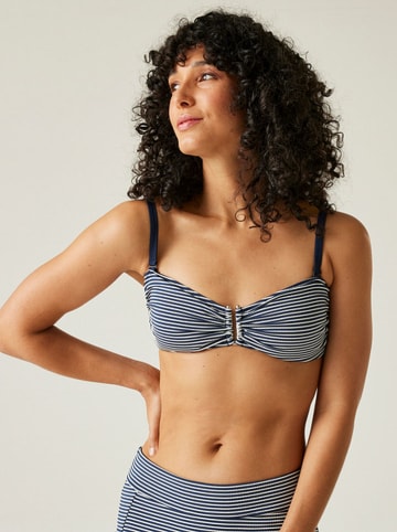 Regatta Bikini-Oberteil "Aceana III" in Dunkelblau/ Weiß