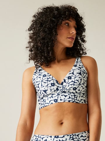 Regatta Biustonosz bikini "Paloma" w kolorze biało-granatowym