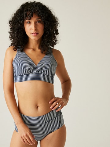 Regatta Biustonosz bikini "Paloma" w kolorze granatowo-białym