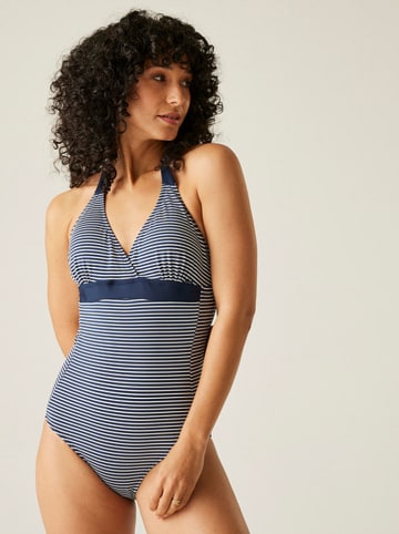 Regatta Badpak "Flavia" donkerblauw/wit