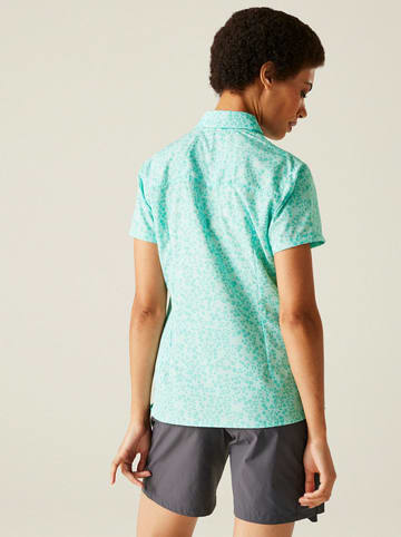 Regatta Functionele blouse "Packaway" turquoise