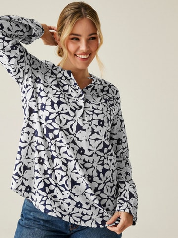 Regatta Bluse "Natine" in Weiß/ Dunkelblau