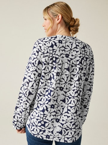 Regatta Bluse "Natine" in Weiß/ Dunkelblau