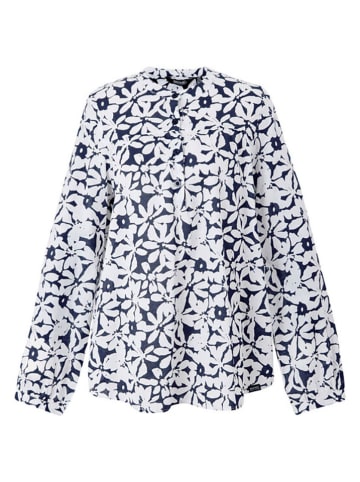 Regatta Bluse "Natine" in Weiß/ Dunkelblau