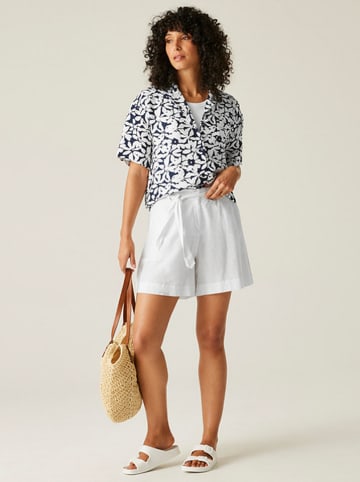 Regatta Bluse "Salise" in Weiß/ Dunkelblau