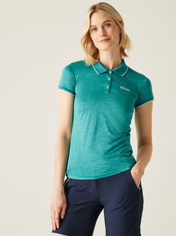 Regatta Functioneel poloshirt "Remex II" turquoise