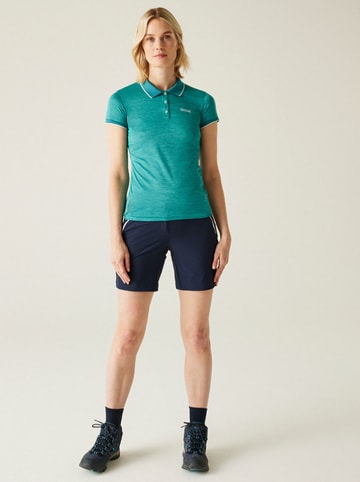 Regatta Functioneel poloshirt "Remex II" turquoise