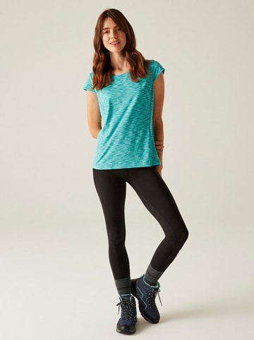 Regatta Functioneel shirt "Hyperdimension II" turquoise