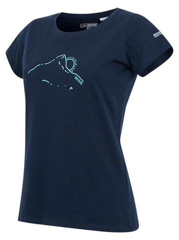 Regatta Shirt "Breezed" donkerblauw