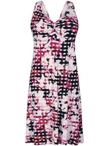 Anita Kleid in Pink/ Schwarz