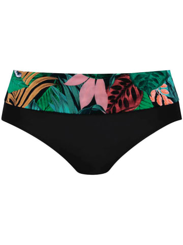 Anita Bikini-Hose in Schwarz/ Grün