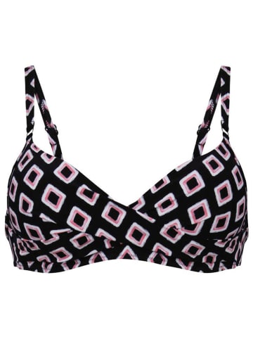 Anita Bikini-Oberteil in Schwarz/ Pink