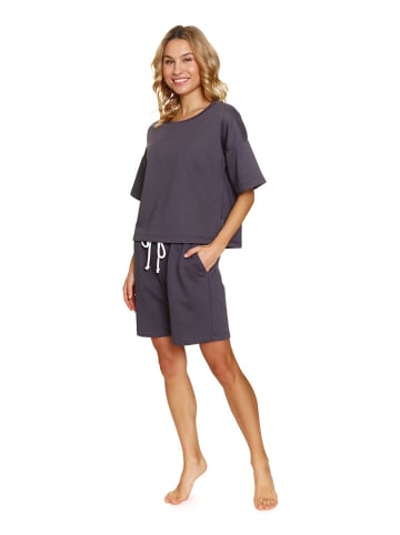 Doctor Nap Pyjama in Anthrazit