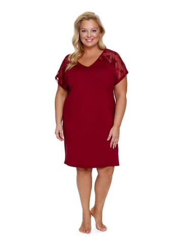 Doctor Nap Koszula nocna w kolorze bordowym