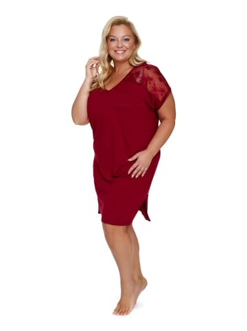 Doctor Nap Koszula nocna w kolorze bordowym