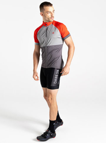 Dare 2b Fahrradtrikot "Protraction III" in Grau/ Orange