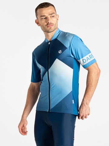 Dare 2b Fahrradtrikot "Pedal II" in Blau/ Hellblau