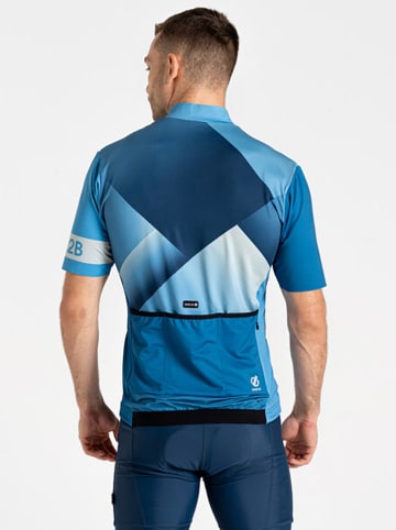 Dare 2b Fahrradtrikot "Pedal II" in Blau/ Hellblau