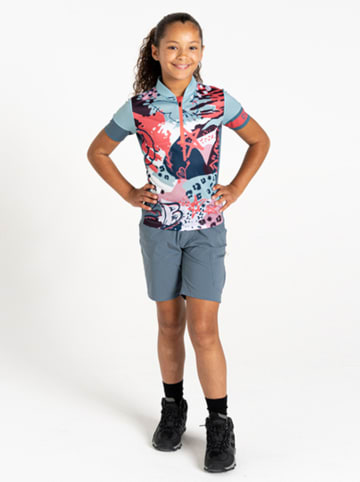 Dare 2b Fahrradtrikot "Speed Up III" in Pink/ Hellblau/ Bunt