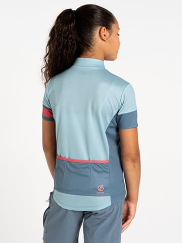 Dare 2b Fietsshirt "Speed Up III" roze/lichtblauw/meerkleurig