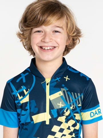Dare 2b Fahrradtrikot "Speed Up III" in Blau/ Gelb
