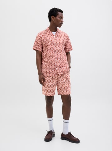 Jack & Jones Koszula w kolorze jasnoróżowo-czerwonym