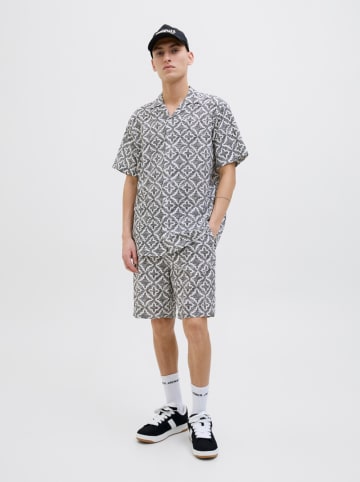 Jack & Jones Koszula w kolorze szaro-białym