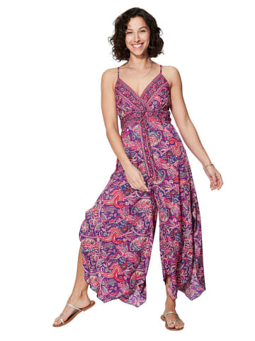 Ipanima Jumpsuit in Dunkelblau/ Rot/ Rosa