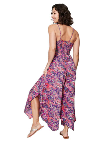 Ipanima Jumpsuit in Dunkelblau/ Rot/ Rosa