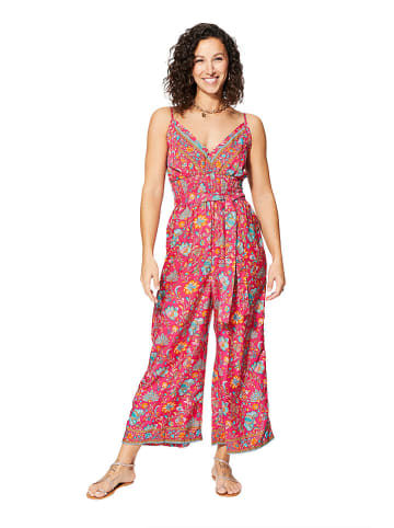 Ipanima Jumpsuit turquoise/rood/geel