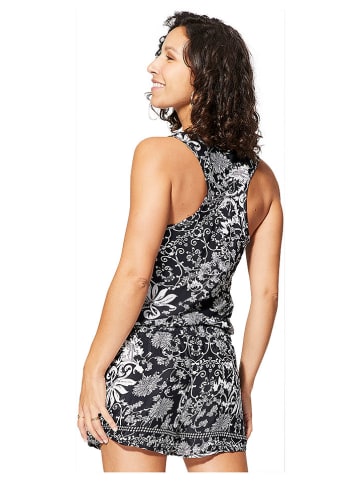 Ipanima Jumpsuit in Schwarz/ Weiß