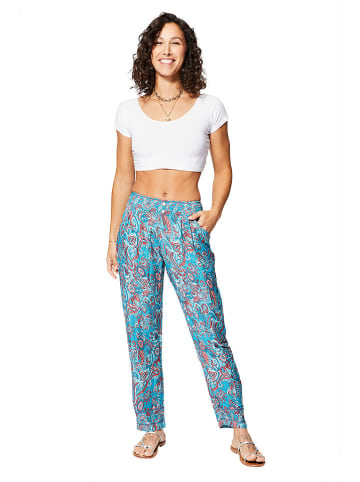 Ipanima Broek turquoise/rood/wit