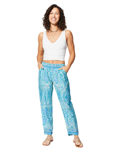 Ipanima Broek lichtblauw/wit