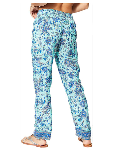 Ipanima Broek lichtblauw/zwart/wit
