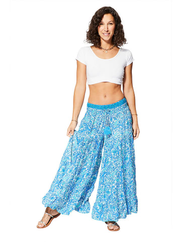 Ipanima Broek lichtblauw/wit