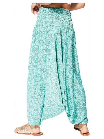Ipanima Broek turquoise/grijs/wit