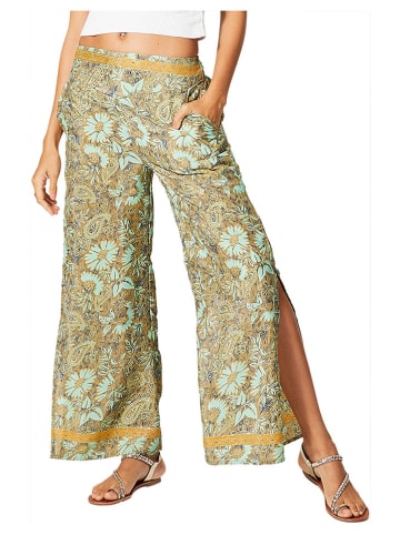 Ipanima Marlenehose in Beige/ Hellblau
