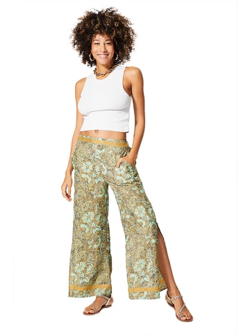 Ipanima Marlenehose in Beige/ Hellblau