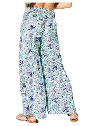 Ipanima Marlenehose in Hellblau/ Bunt