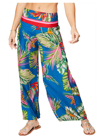 Ipanima Marlenehose in Blau/ Bunt