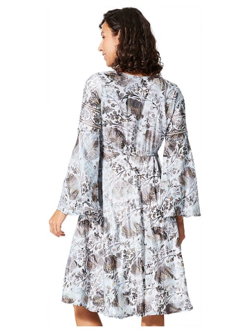Ipanima Kleid in Hellblau/ Anthrazit