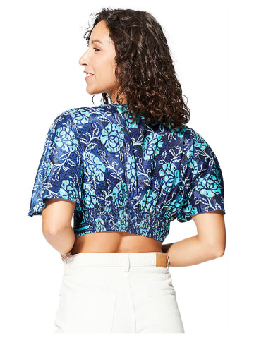 Ipanima Blouse donkerblauw/turquoise
