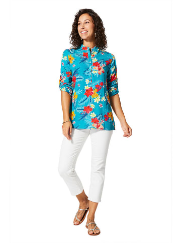 Ipanima Blouse lichtblauw/meerkleurig