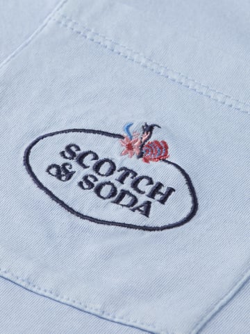 Scotch & Soda Shirt lichtblauw