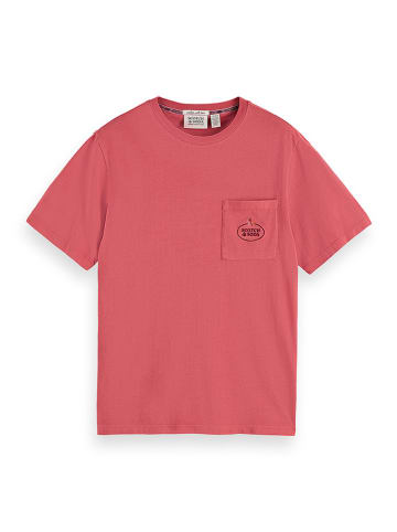 Scotch & Soda Koszulka w kolorze czerwonym